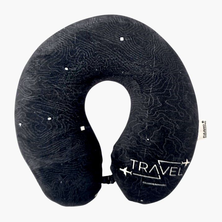 CUELLO PLUSH - TRAVEL NEGRO